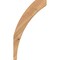 Ekena Millwork 3 1/2"W x 10"D x 18"H Thorton Smooth Knee Brace, Western Red Cedar BRC04X10X18THR00SWR - alternate 2